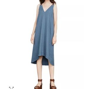 BCBGMaxAzria High Low Blue Kirsten Dress